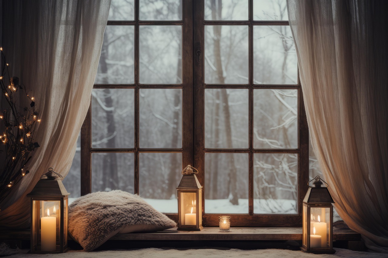 window pillows candles lights cozy decoration ornaments decor christmas window cozy cozy cozy cozy cozy christmas christmas christmas