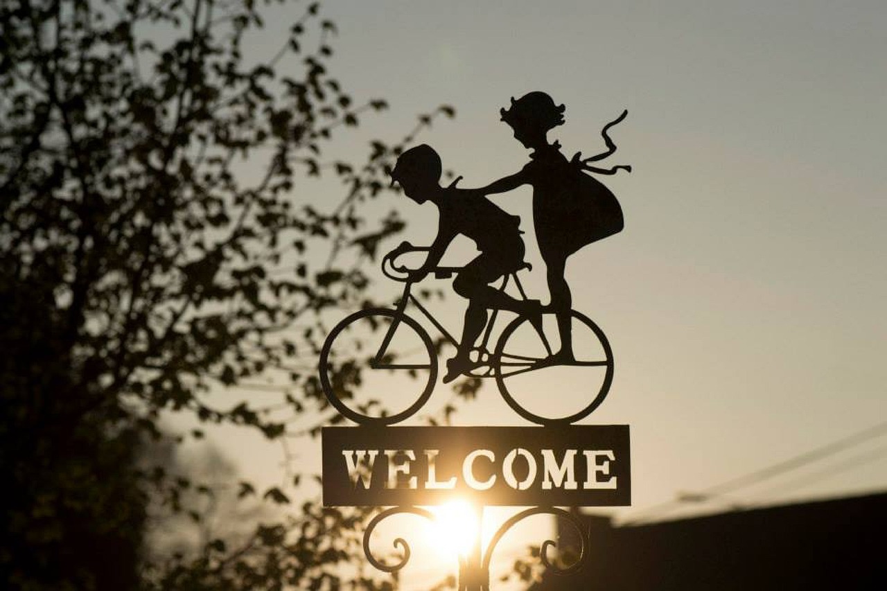 sign bicycle decoration bike children welcome brown welcome brown bike welcome welcome welcome welcome welcome
