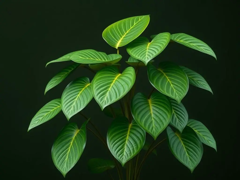 1. Pothos (Epipremnum aureum)