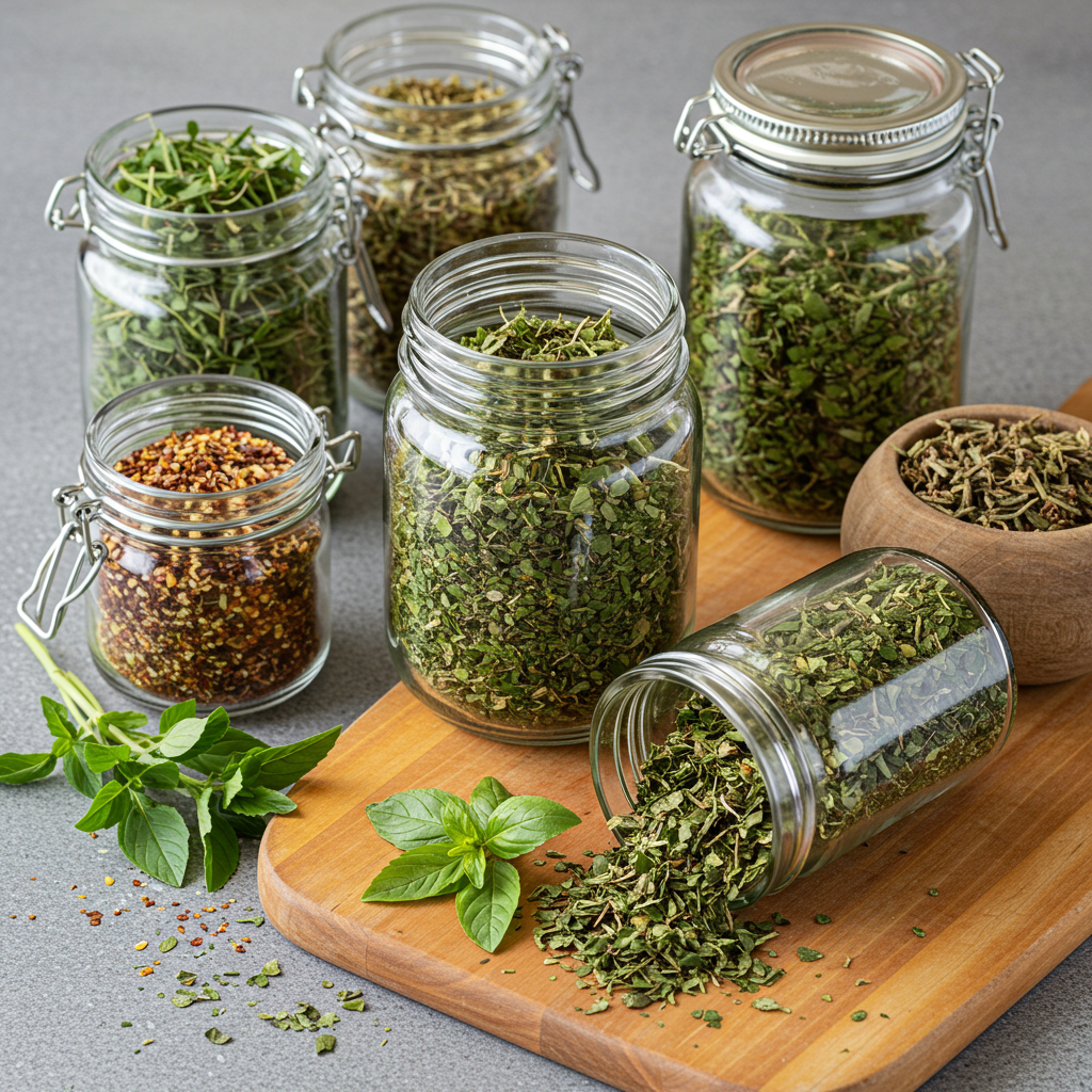 Methods for Preserving Fresh Herbs