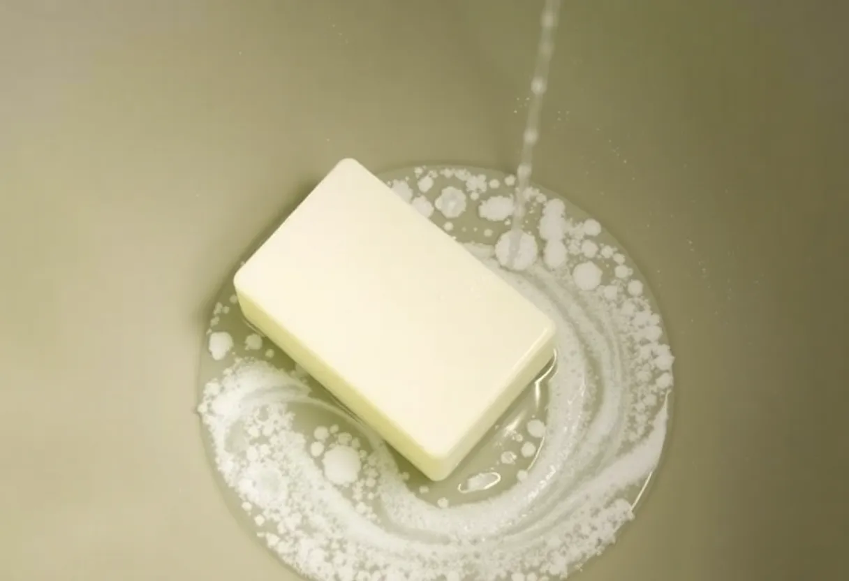 5. Use Mild Soap for Tough Grime