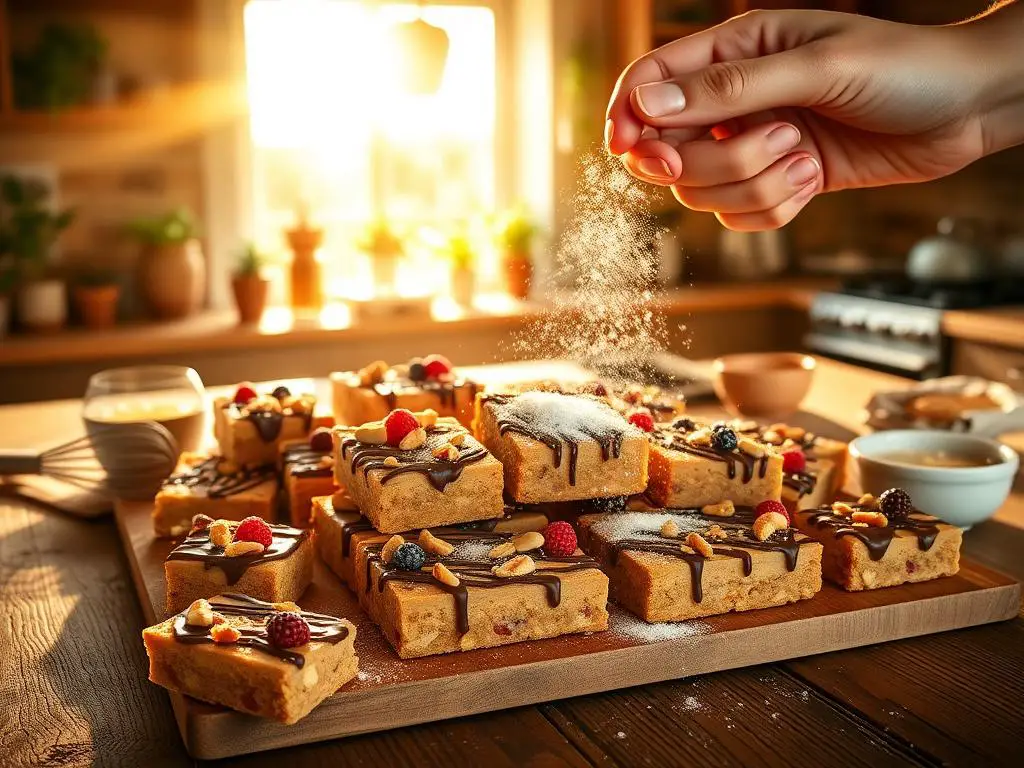 Variations of Peanut Butter Passion Bars