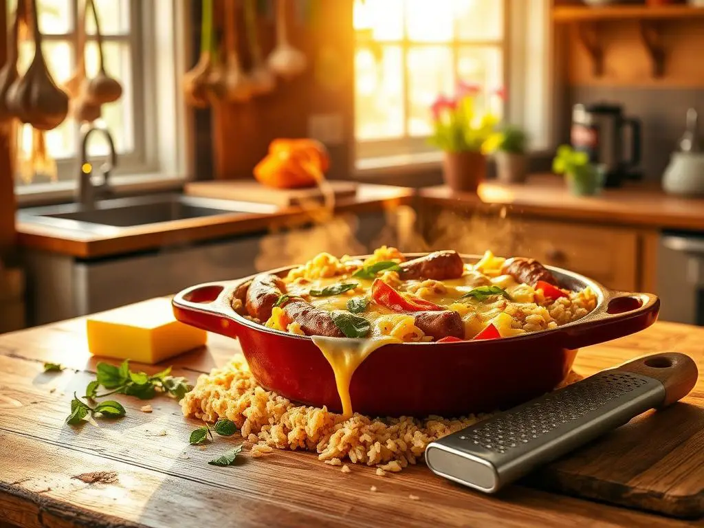 Cheesy Finishing Touches