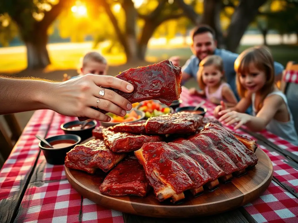Resting and Serving the Ribs