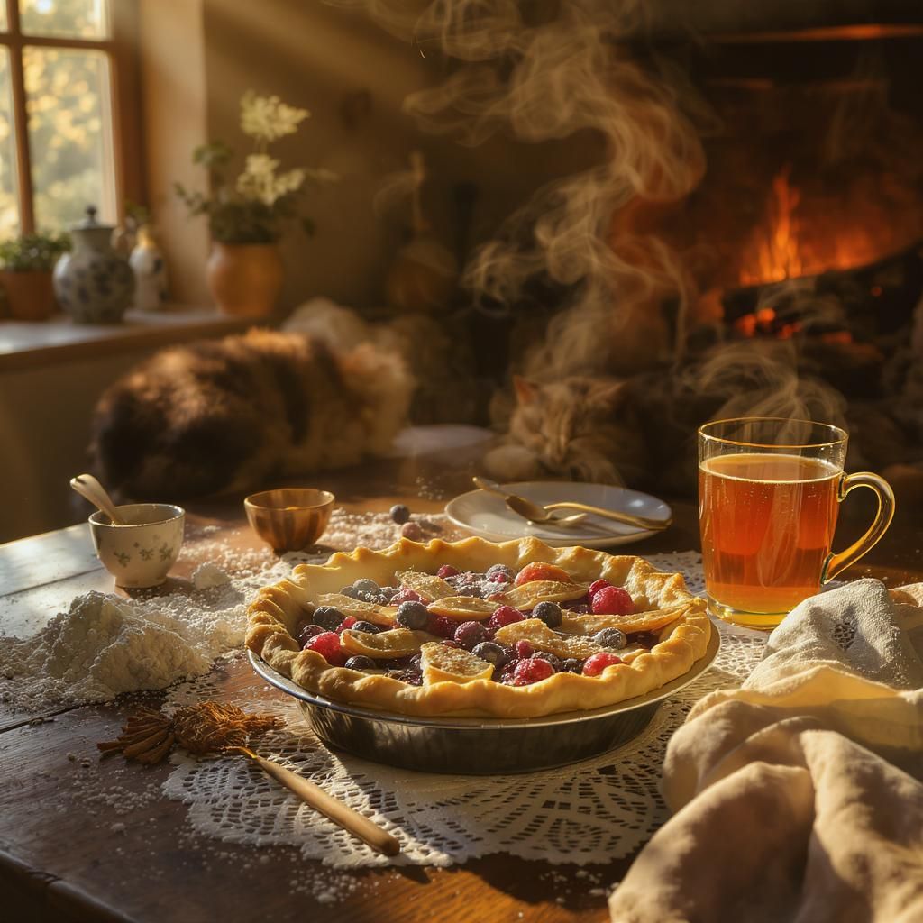Warm and Flaky Pies for Sweet Indulgence