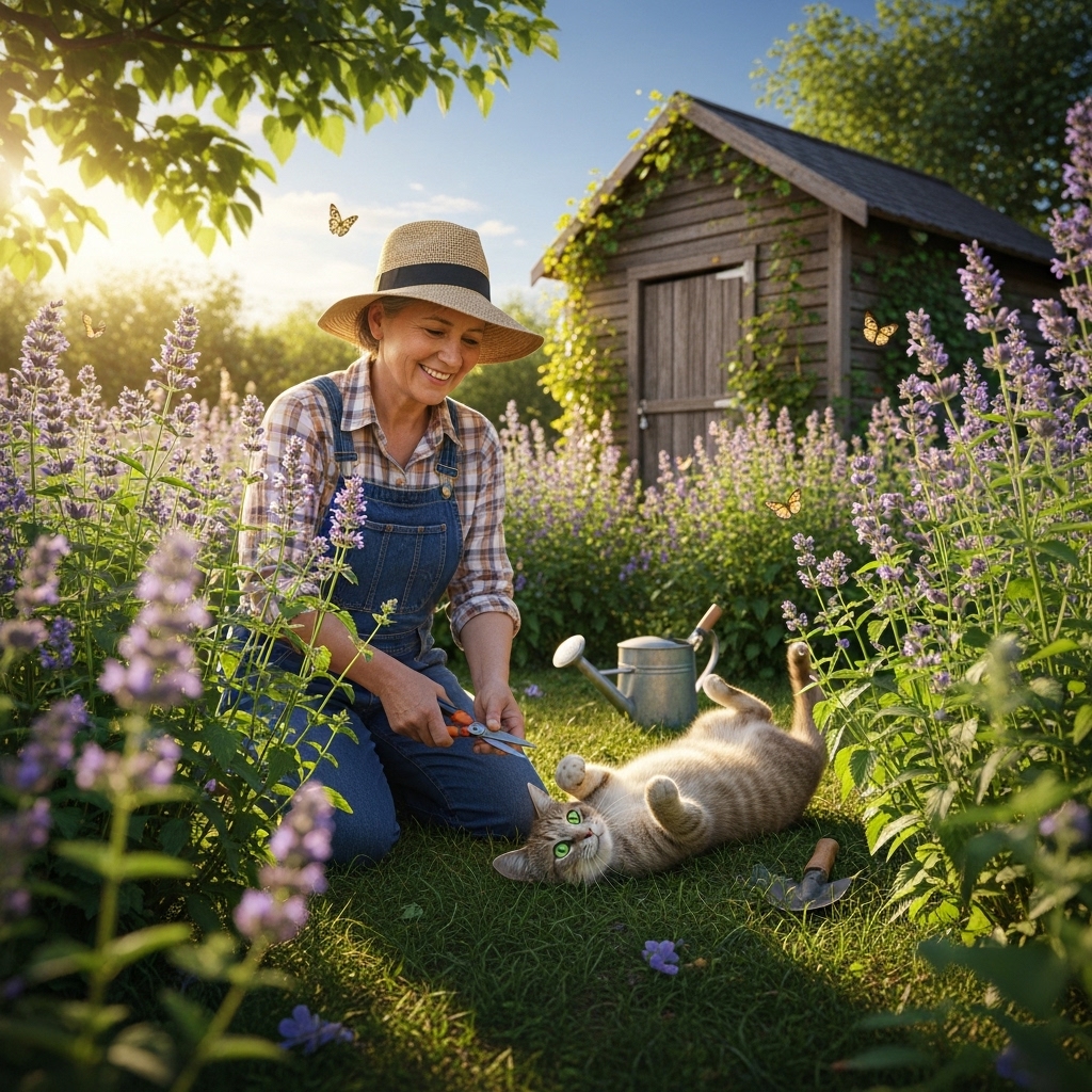 Maintaining Your Catnip Garden Year-Round