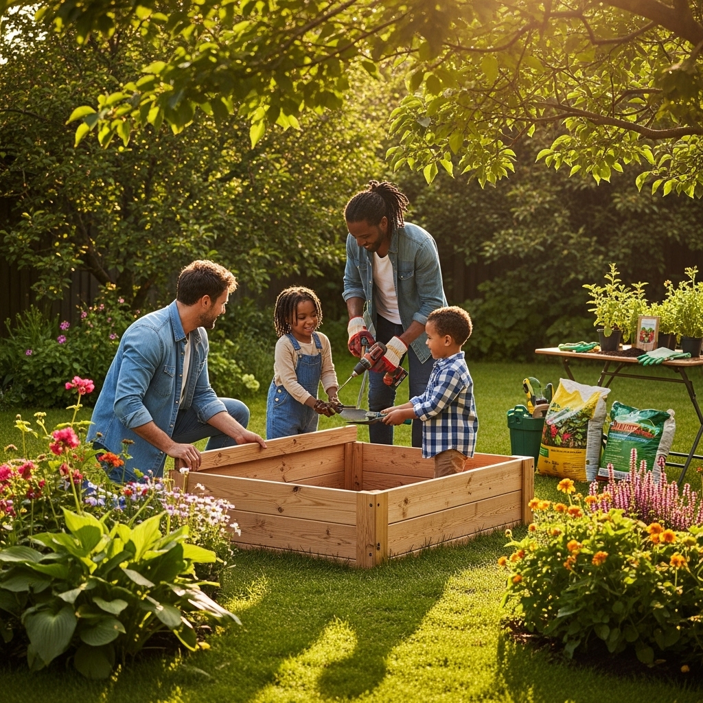 Building Your Raised Bed: A Step-by-Step Guide