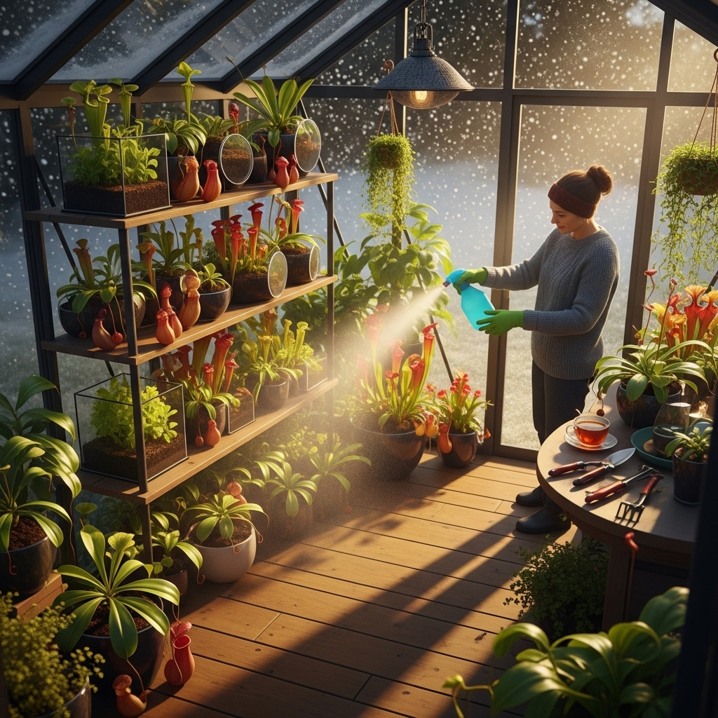 Winter Care for Pitcher Plants