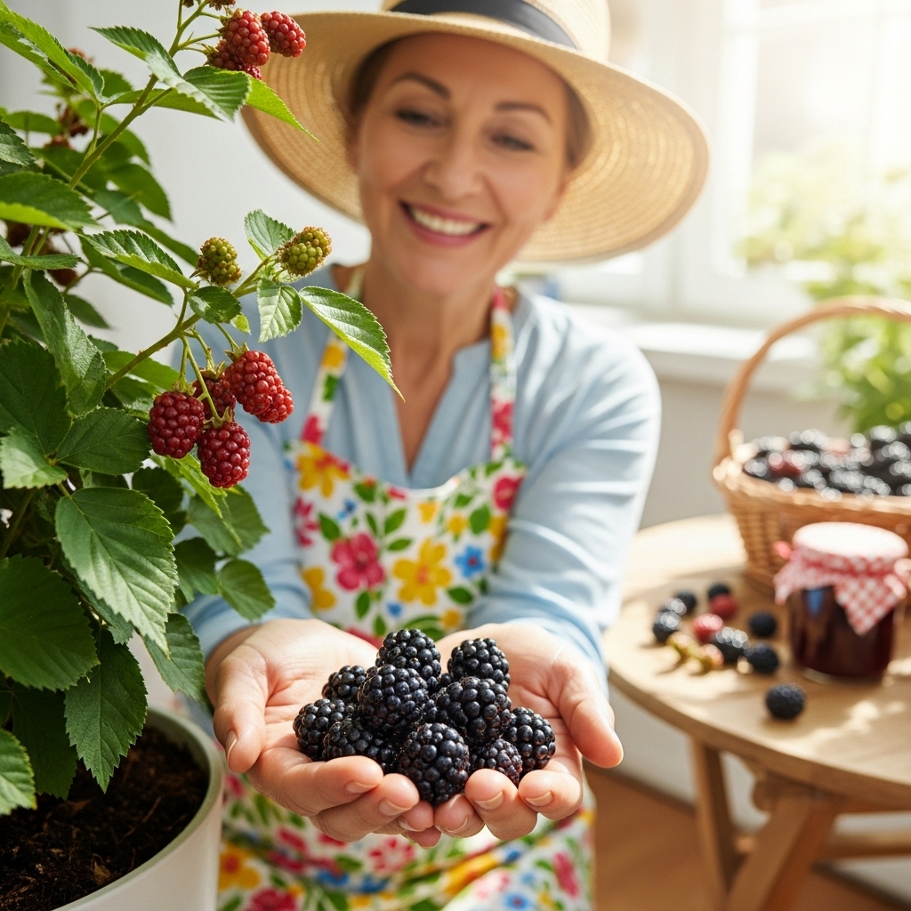 Harvesting Your Blackberries