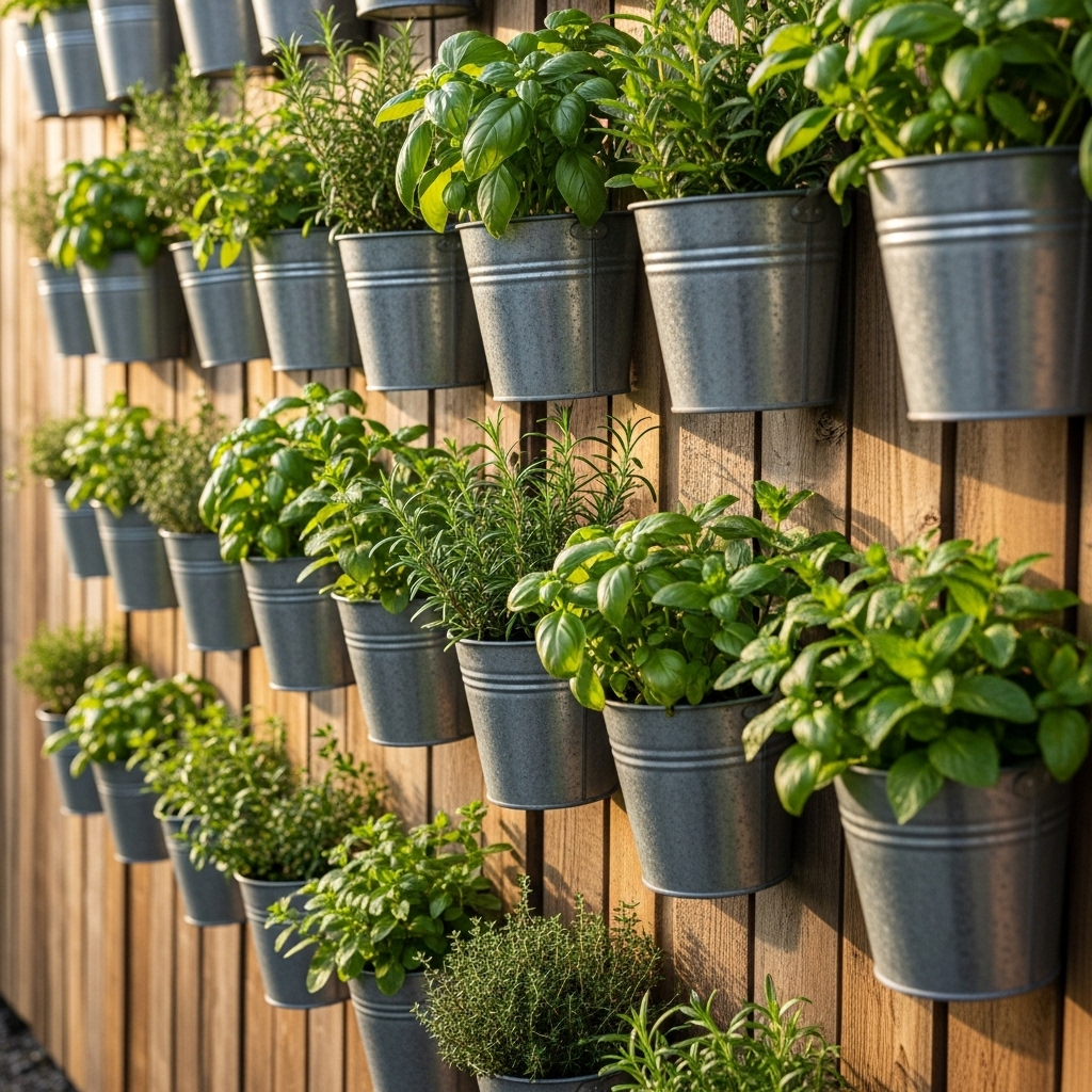 11. Vertical Herb Wall