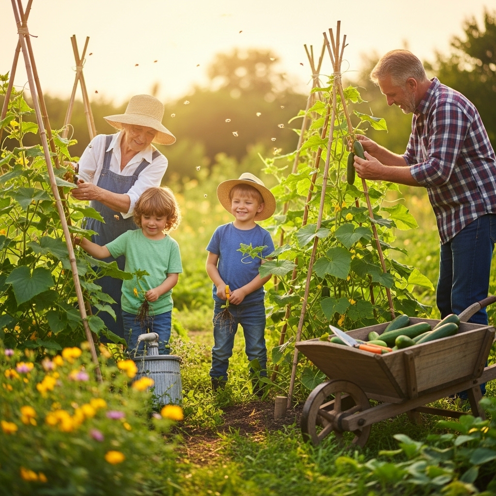 How to Grow Cucumber Plants Faster (Full Guide)