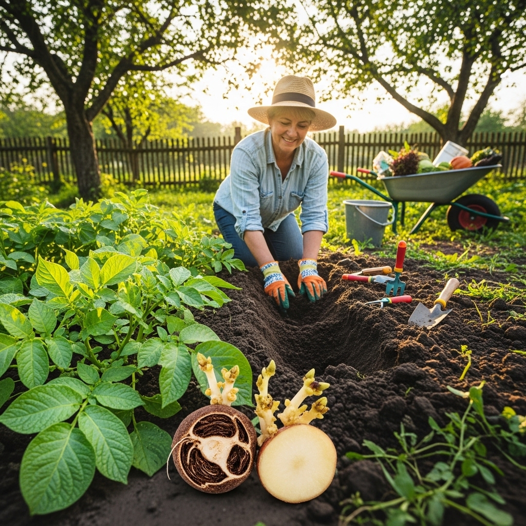 How Deep to Plant Potatoes for Best Growth
