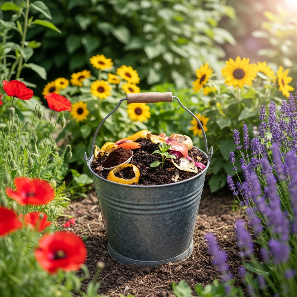 10. DIY Composting Buckets