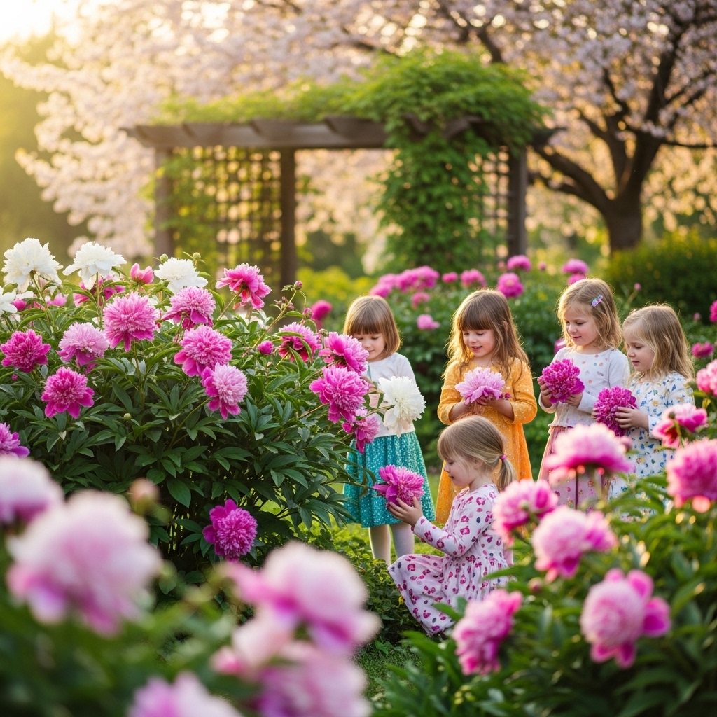 14. Peonies: Symbol of Good Fortune