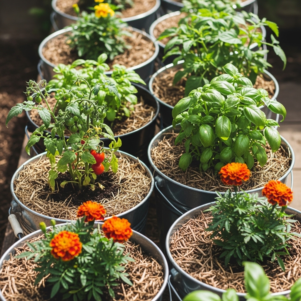 9. Use Mulch for Moisture Retention