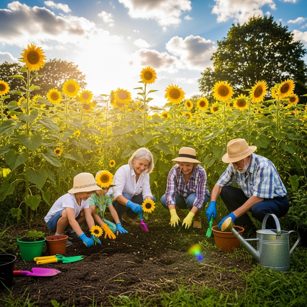 How to Plant Sunflowers for Big Healthy Blooms