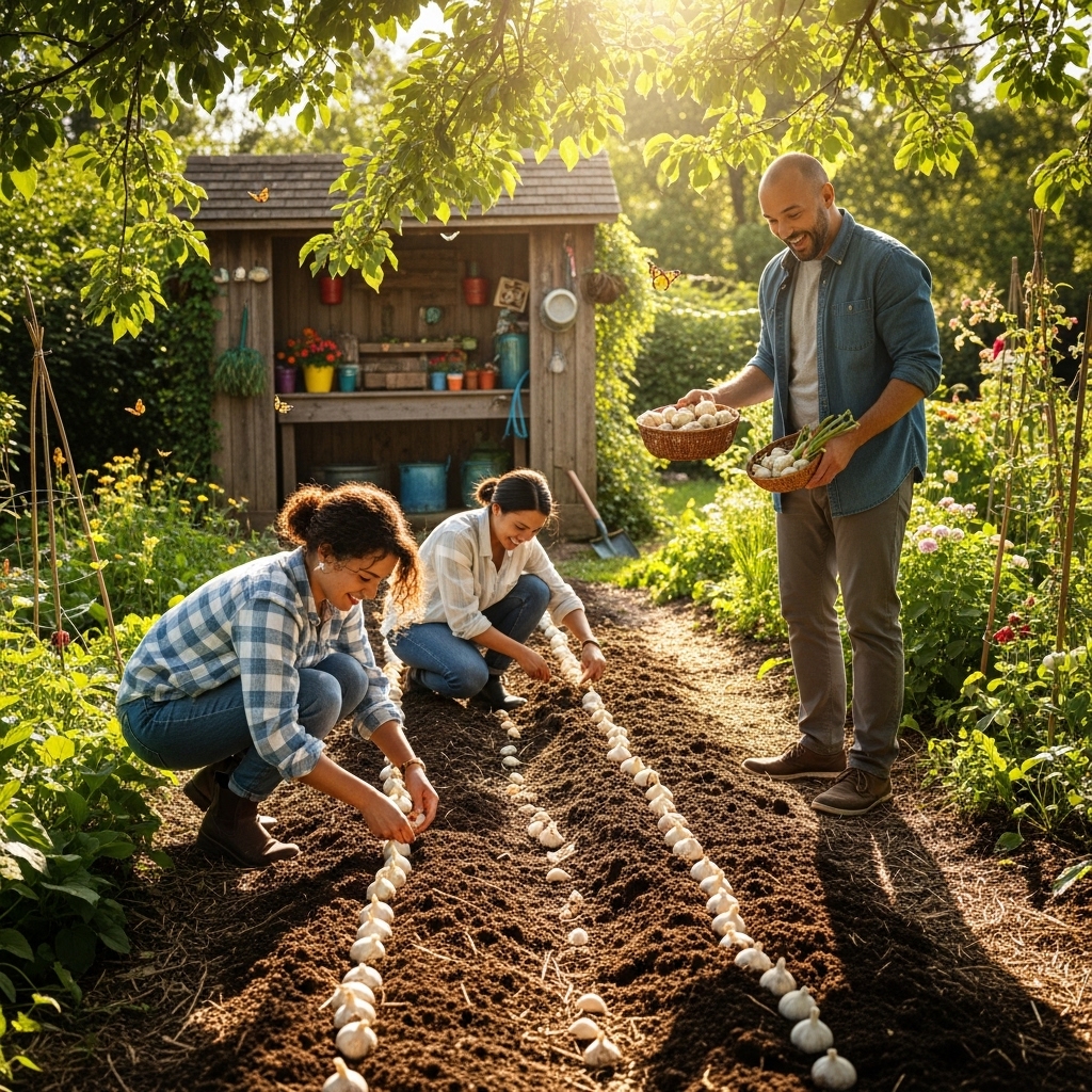 How to Plant and Harvest Garlic (Complete Guide)
