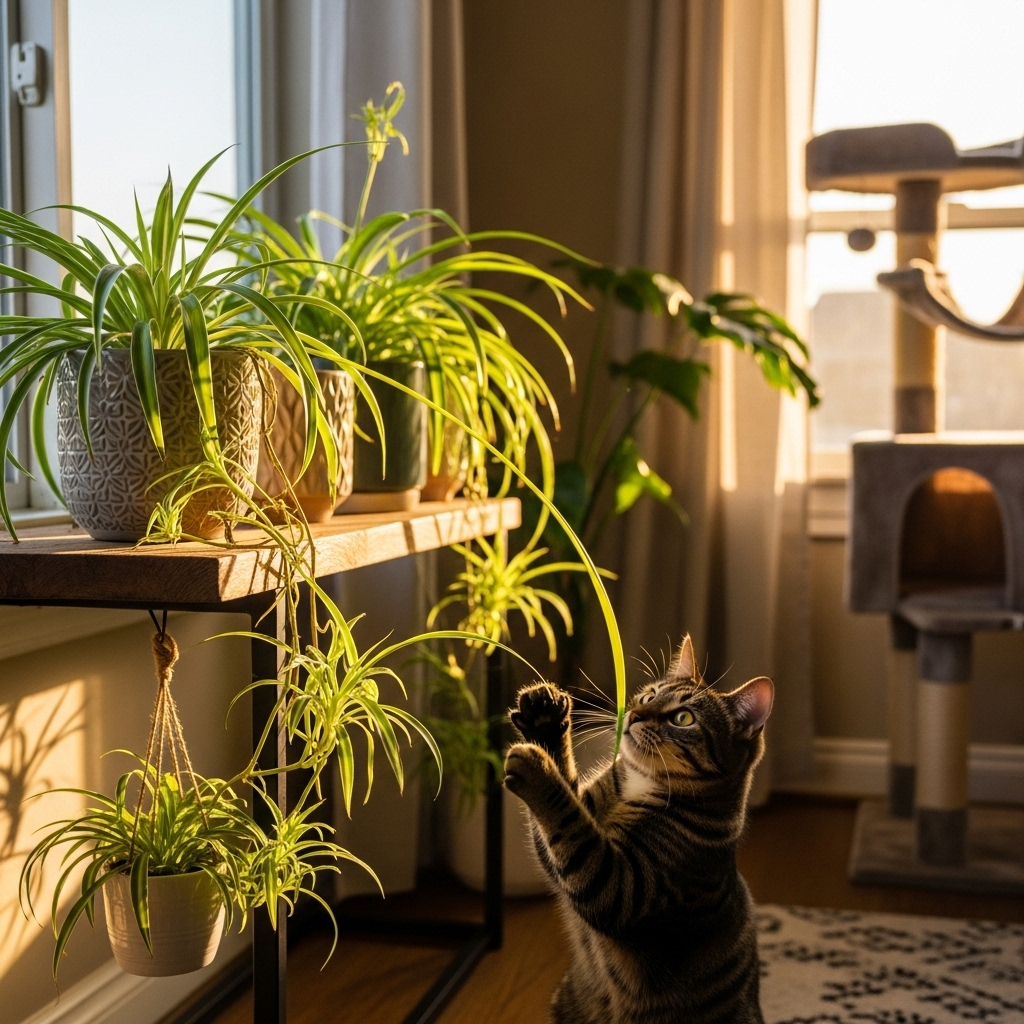 Are Spider Plants Poisonous to Cats? Safety Guide