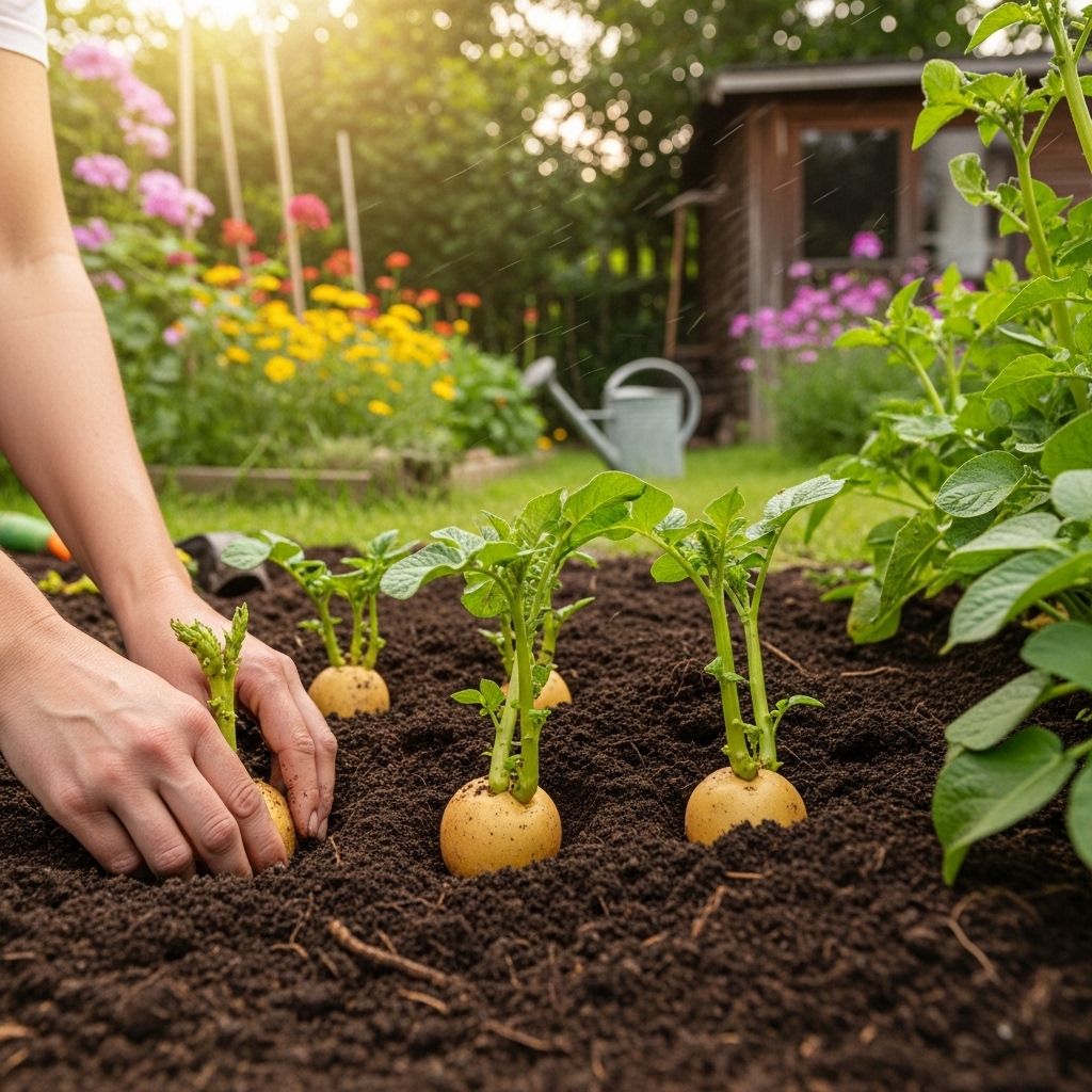 How to Plant Potatoes From Eyes (Step-by-Step)