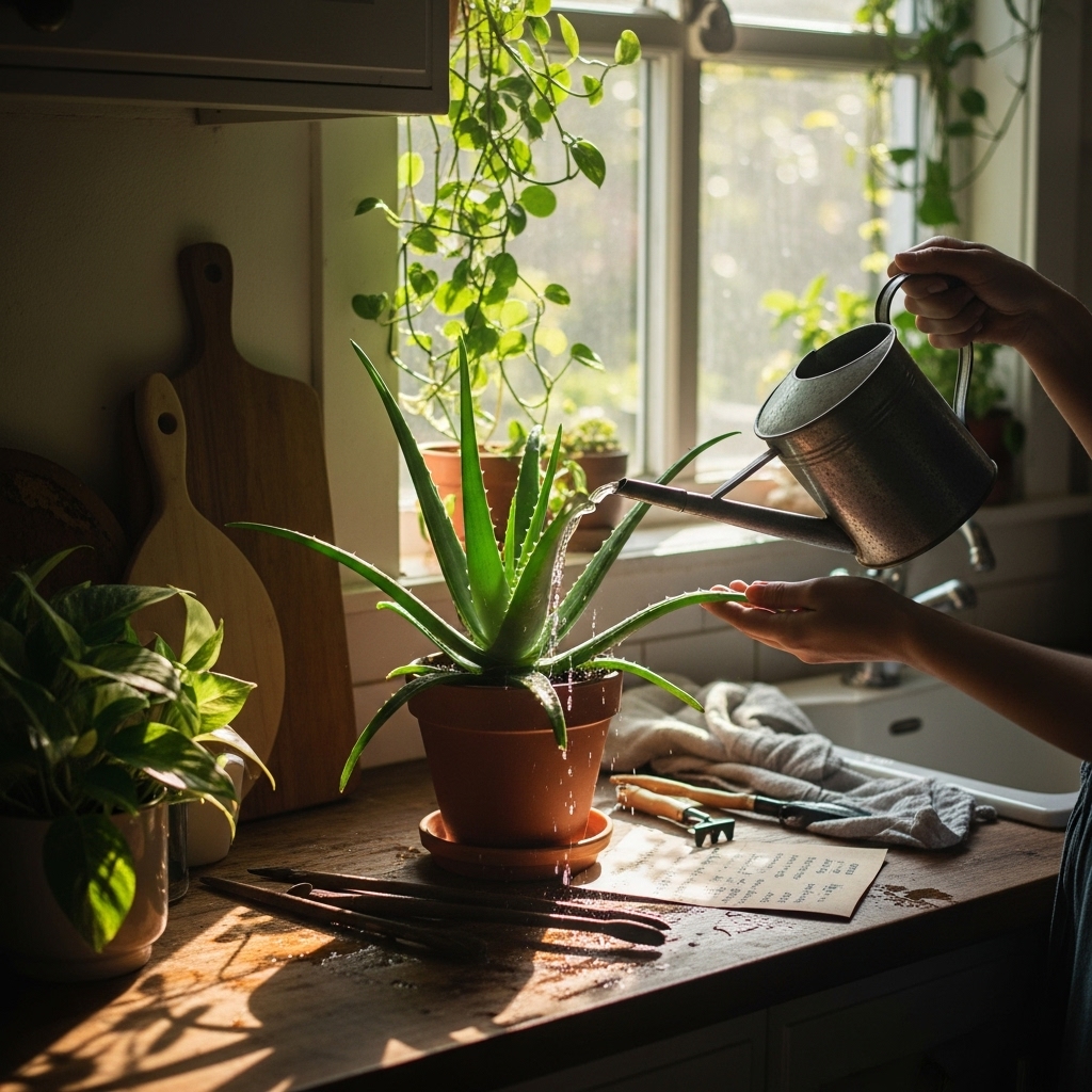 How Often to Water Aloe Plant (No Root Rot)