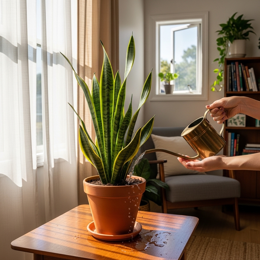 How Often to Water a Snake Plant (Avoid Root Rot)