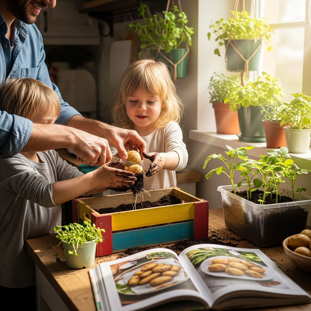 How to Grow a Potato Plant at Home (Step-by-Step)