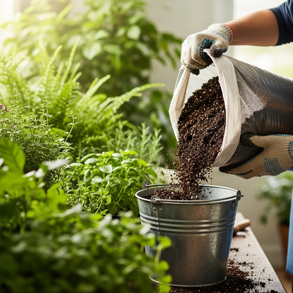 2. Use Quality Potting Soil