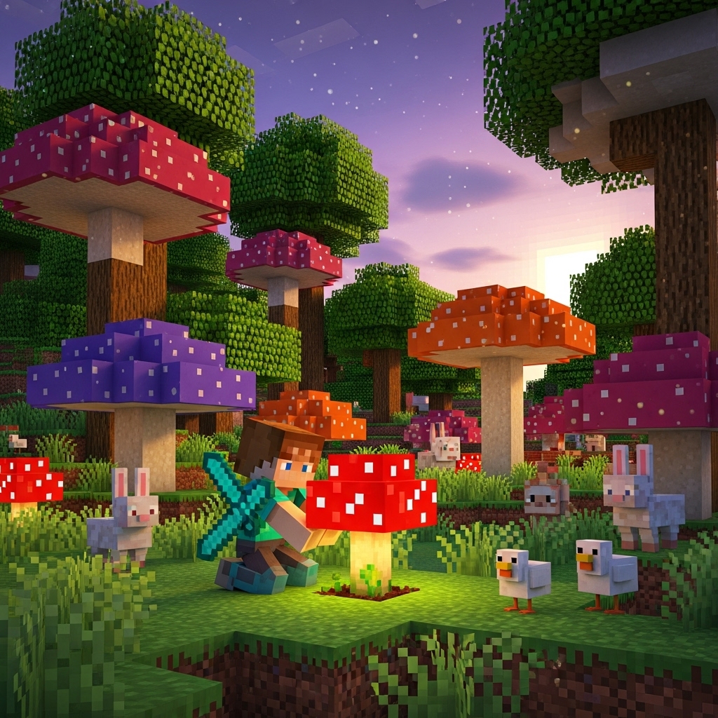 How to Plant a Mushroom in Minecraft (Quick Guide)