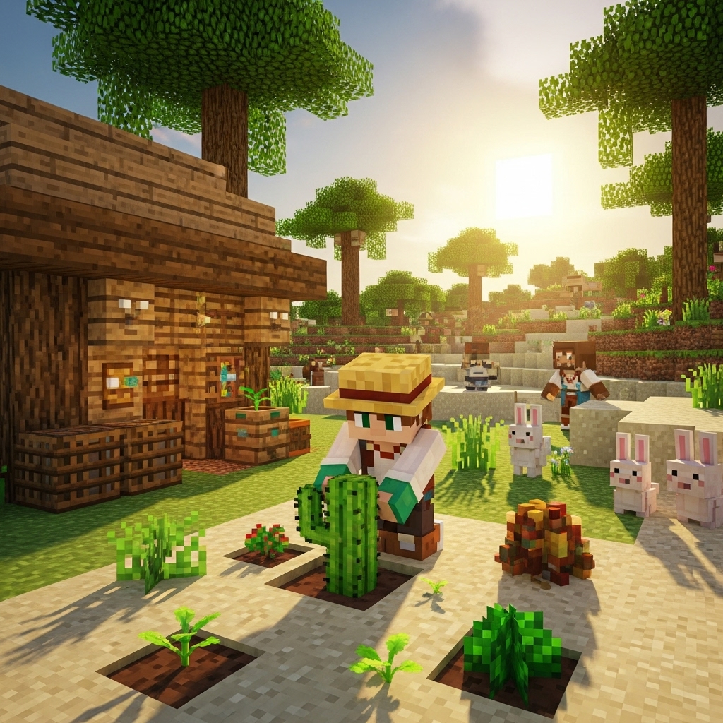 How to Plant Cactus in Minecraft (Easy Farm Guide)