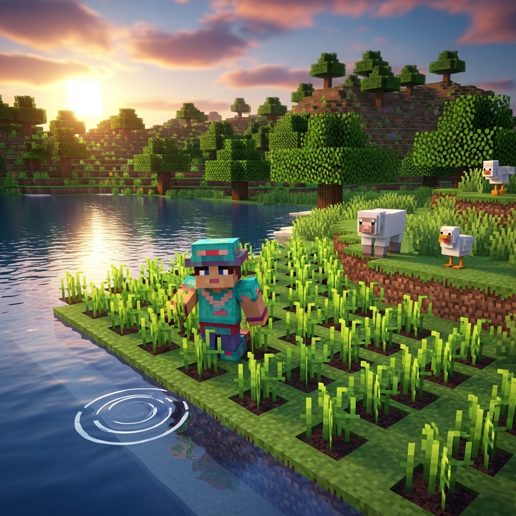 How to Plant Sugar Cane in Minecraft (Fast & Easy)