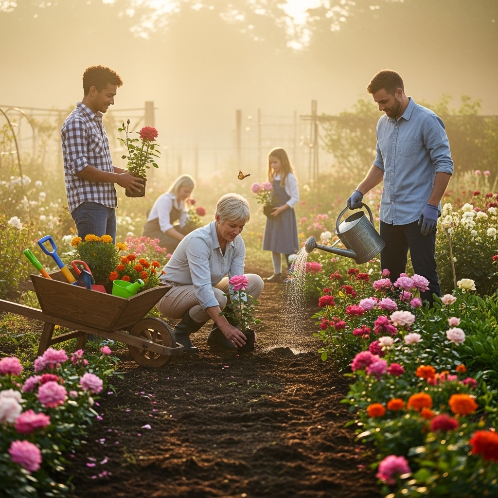 How to Plant Roses for Healthy Blooms