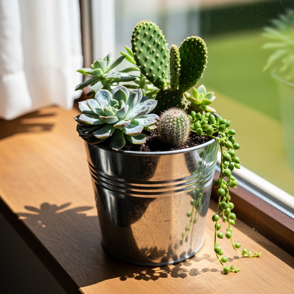 5. Succulent and Cactus Garden