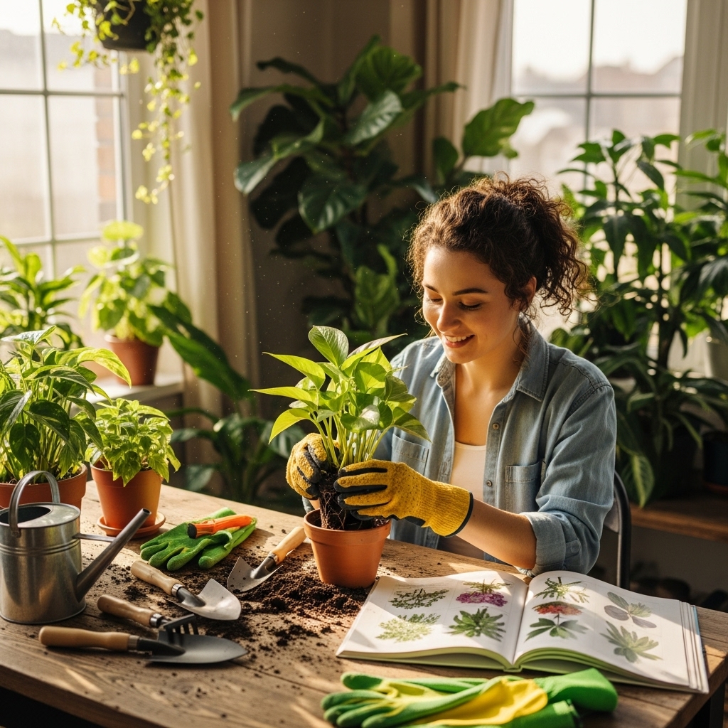 How to Repot Plants the Right Way (Beginner Guide)