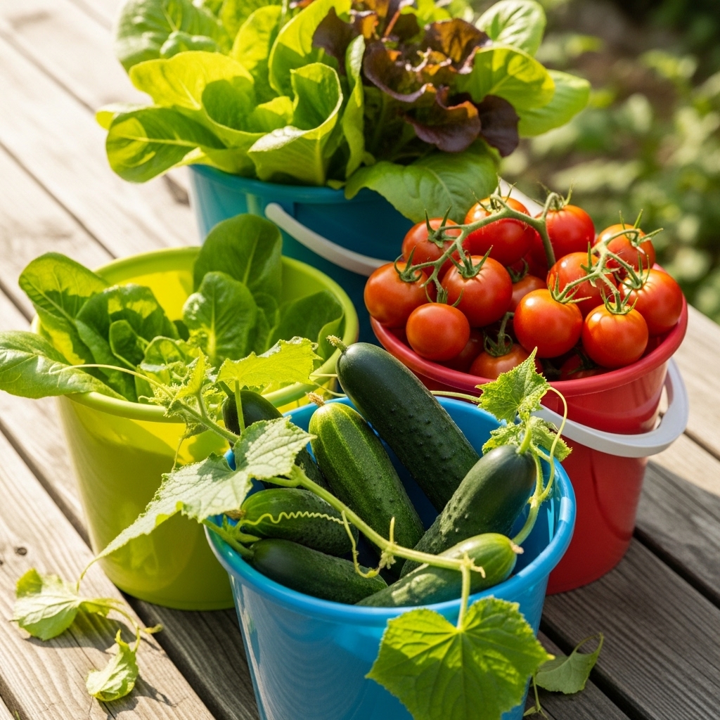 3. Salad Bar on a Deck
