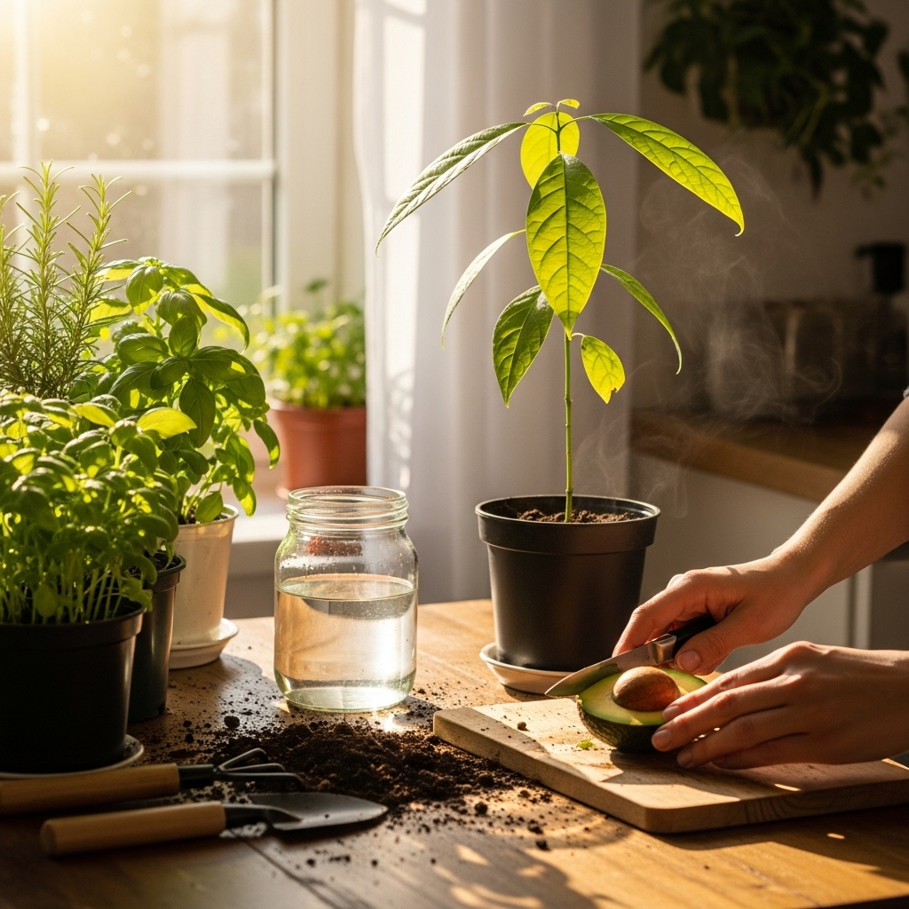How to Plant Avocado From Pit (Step-by-Step)