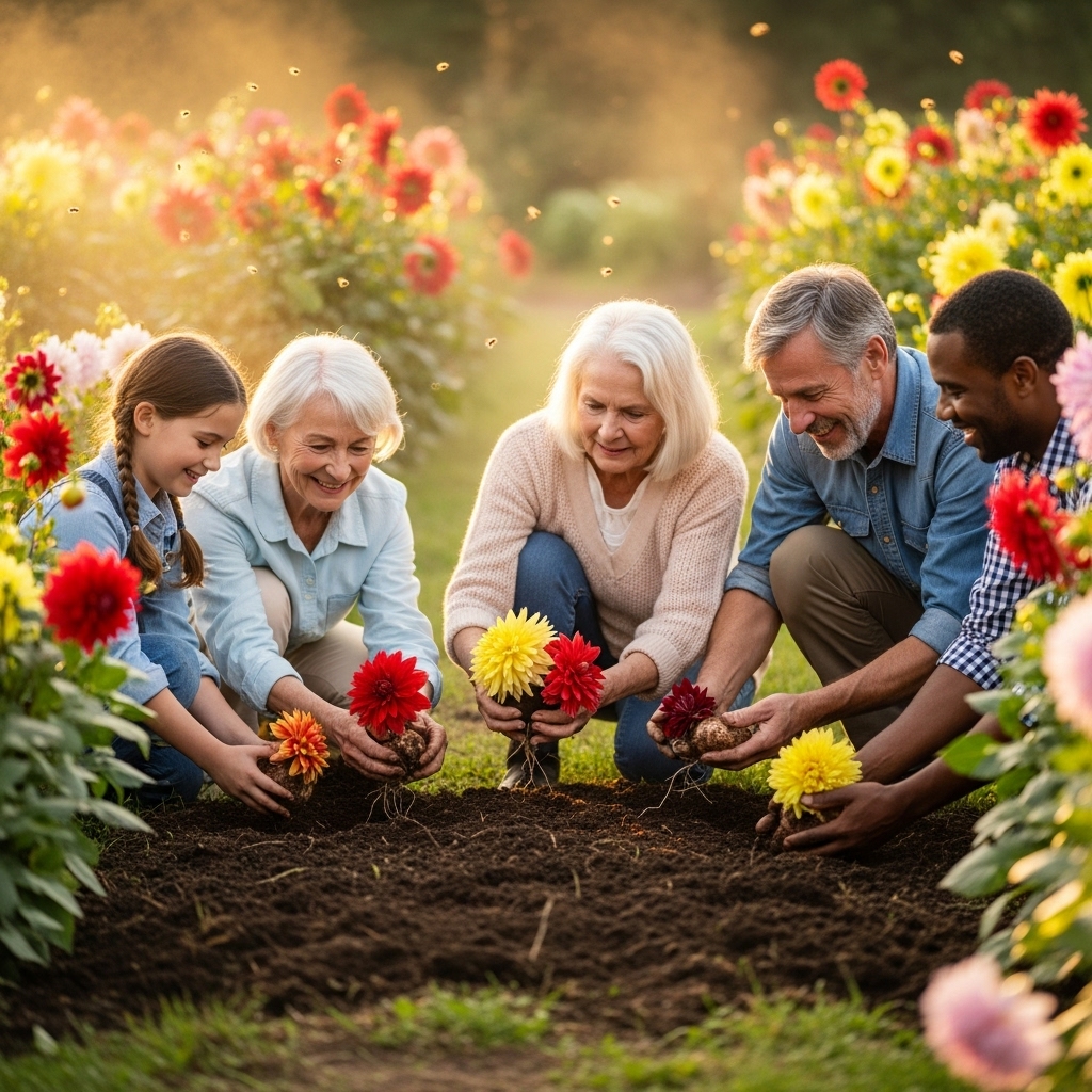 How to Plant Dahlia Tubers for Big Blooms