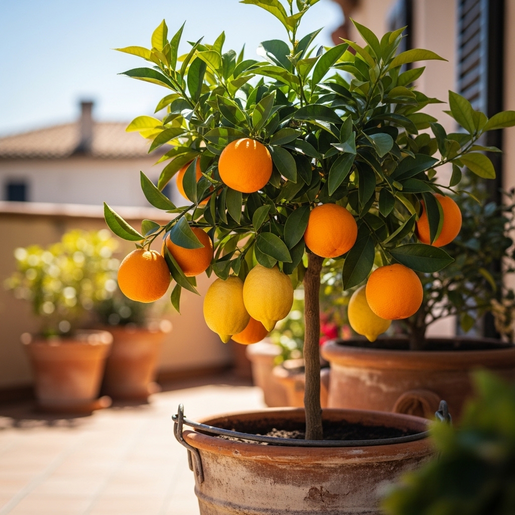 7. Seaux d'arbres fruitiers