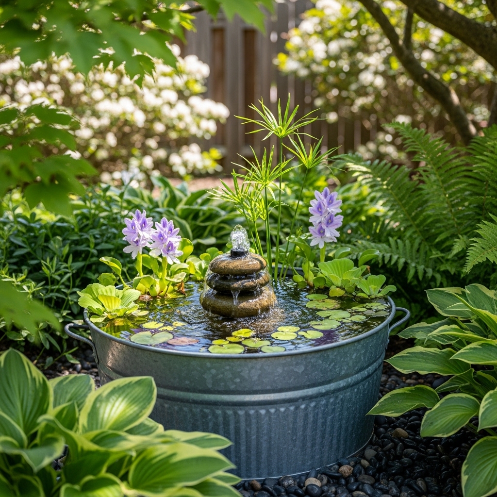 14. Bucket Water Feature