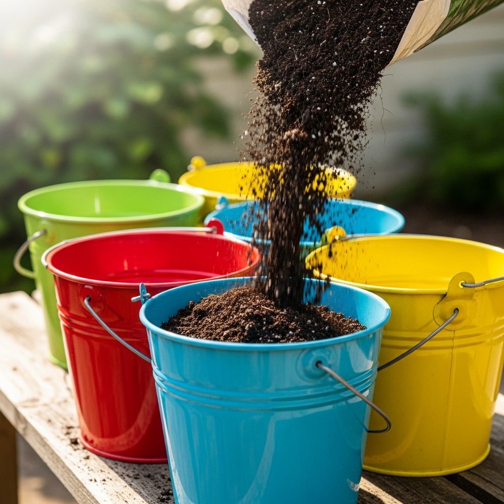 2. Use Quality Potting Soil