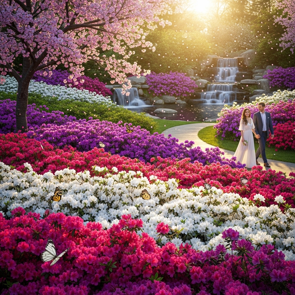 7. Azalea: Expressing Abundance and Elegance