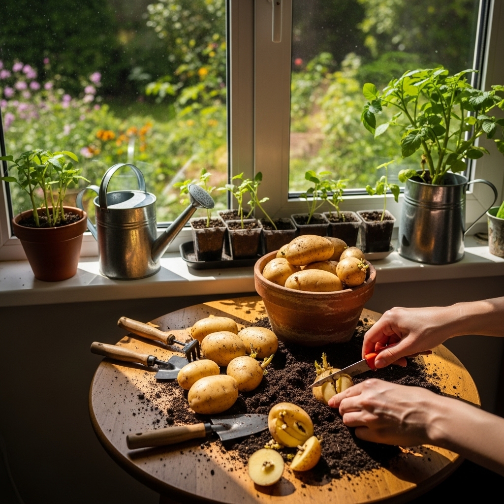 How to Grow a Potato Plant From a Potato (Easy Guide)