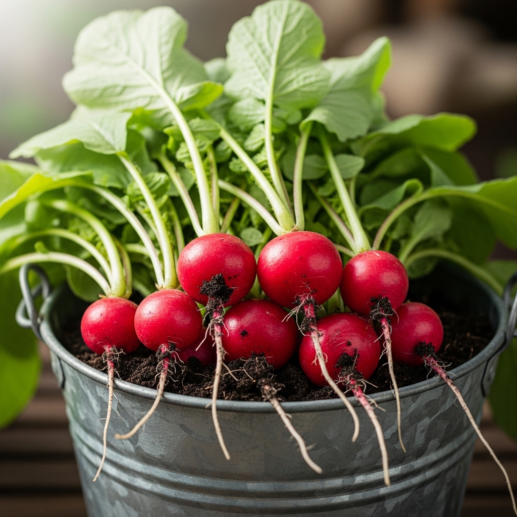 6. Radishes