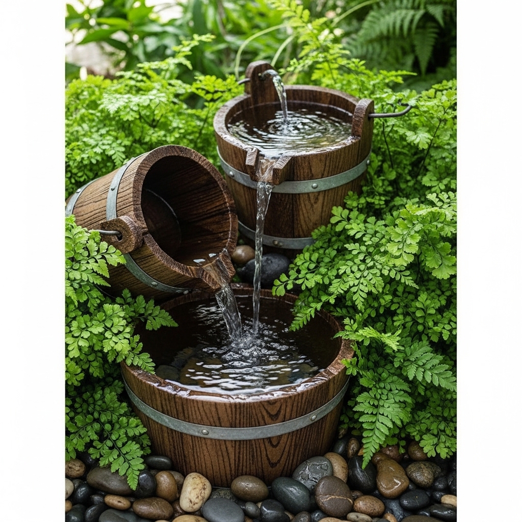 9. Bucket Water Feature