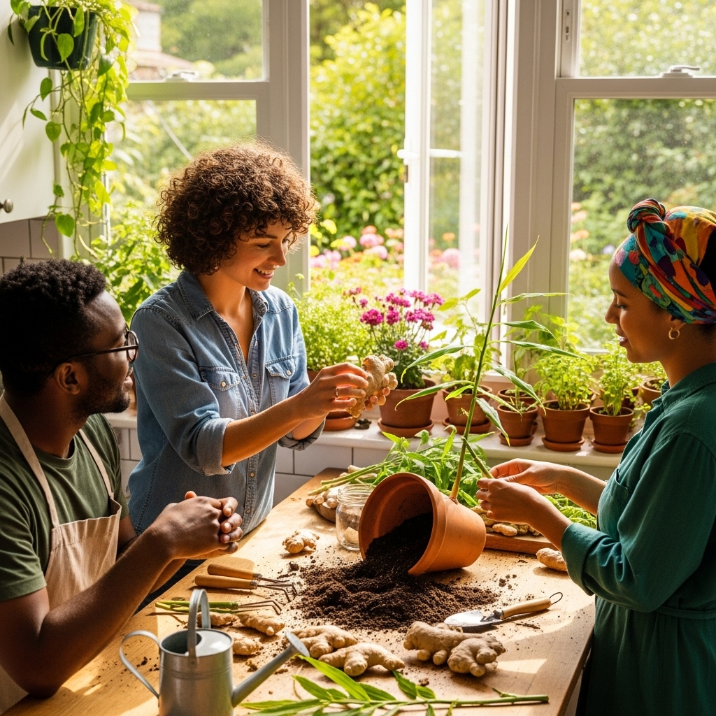 How to Plant Ginger at Home (Simple Guide)