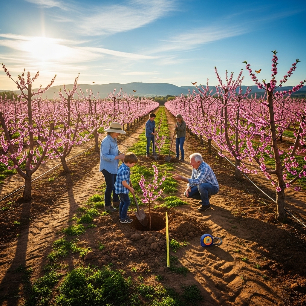 How Far Apart to Plant Peaches (Spacing Guide)