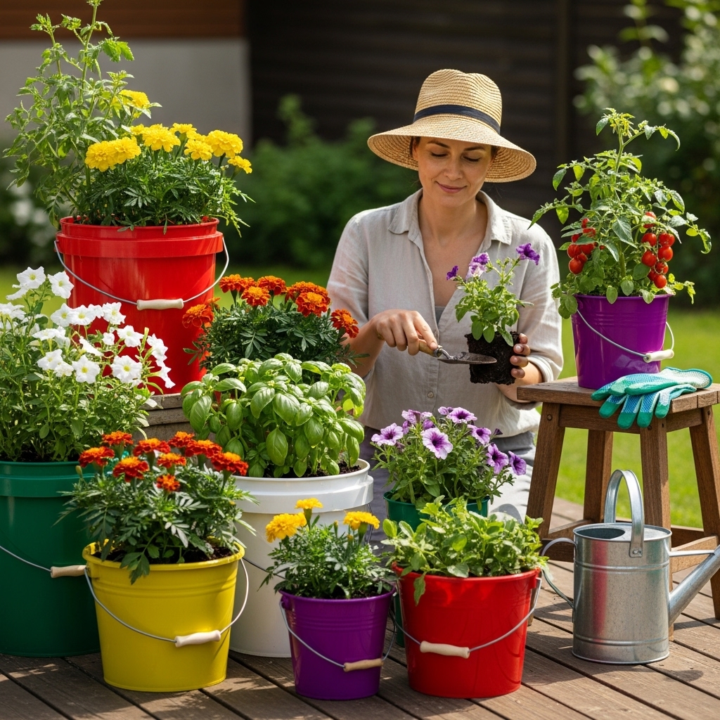 5. Bucket Gardening is Too Labor Intensive