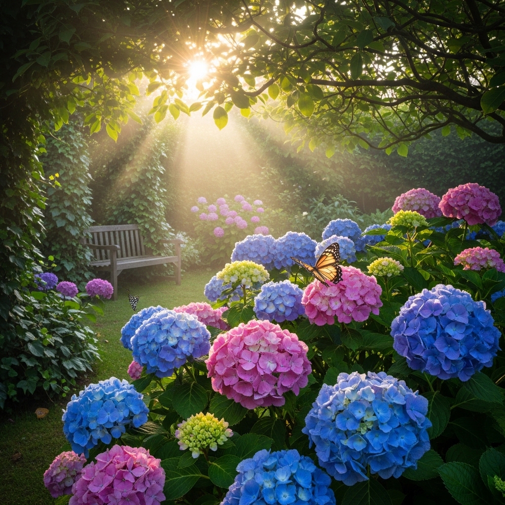 8. Hydrangea: Symbol of Gratitude