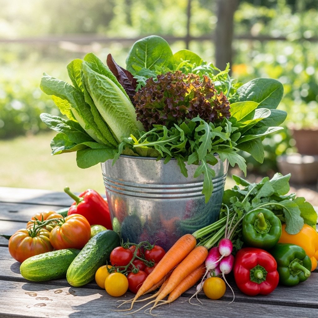 7. Salad Bowl Buckets