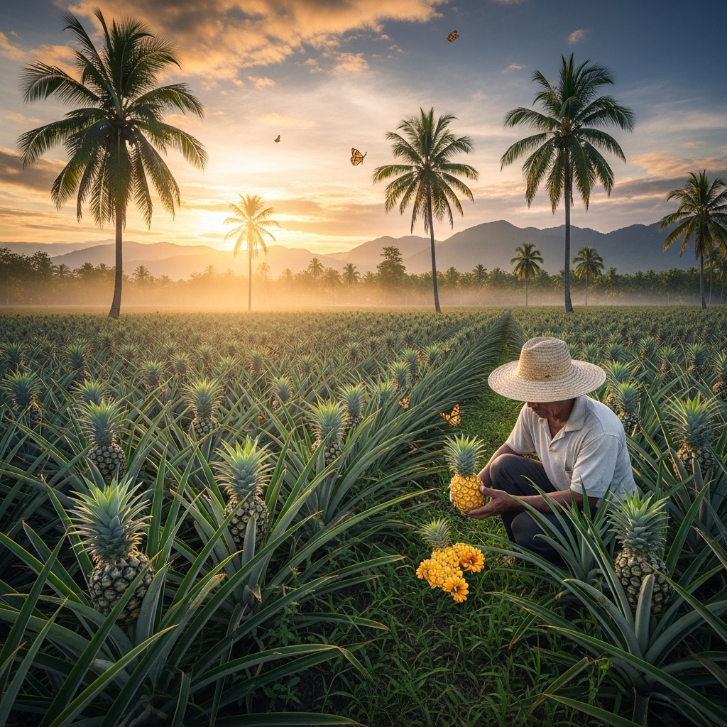 Where Do Pineapple Plants Grow? Climate + Regions