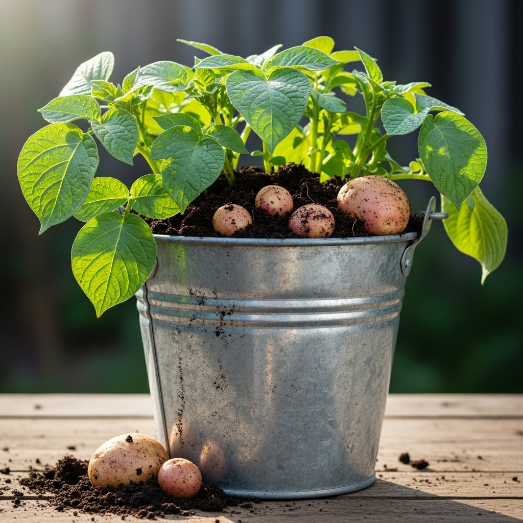5. Potato Buckets